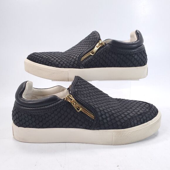 Ash Intense Casual Walking Slip On Shoe Womens Size 7 37 Black White - Picture 6 of 9